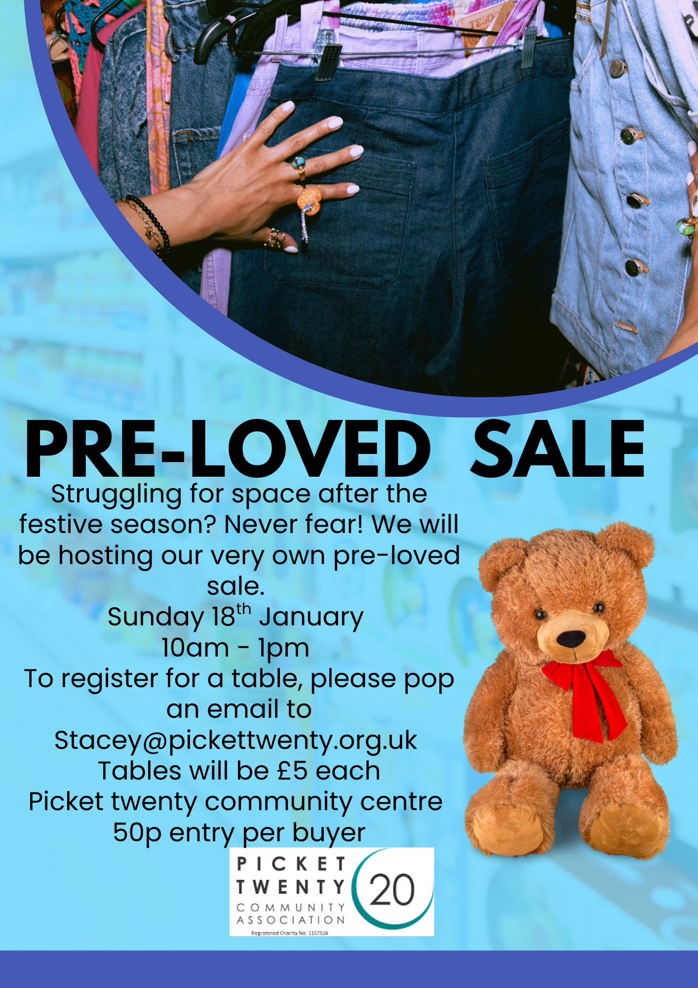 Pre-loved sale