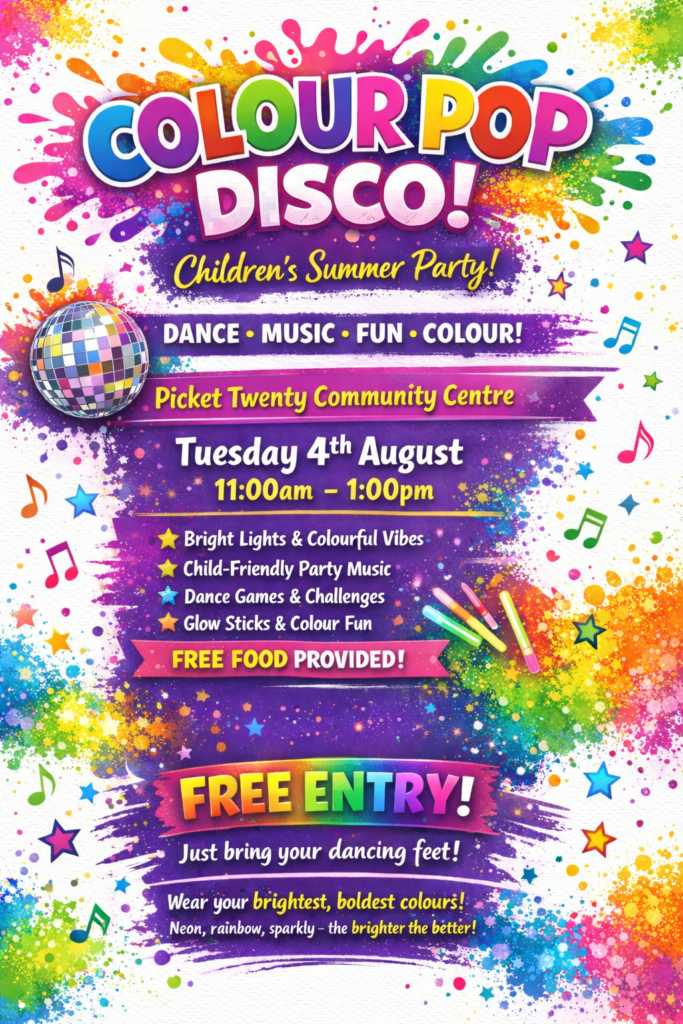 Colour pop disco