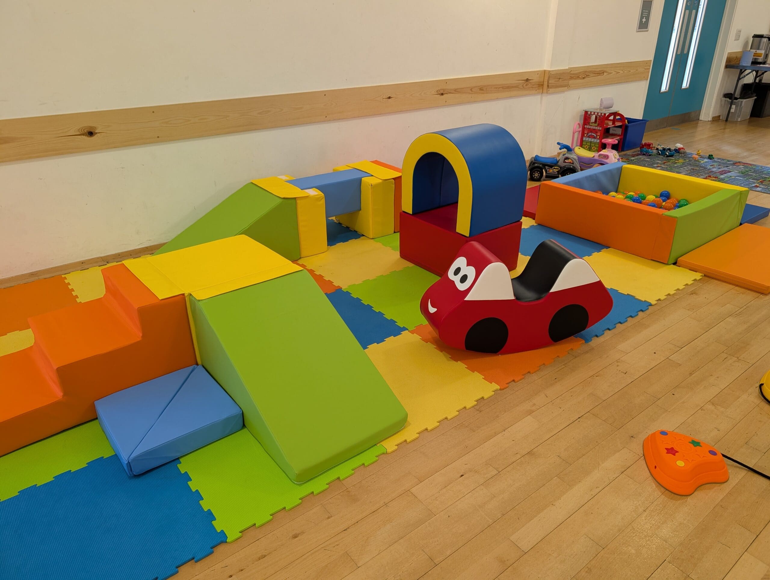 Soft play equipment available to hire at Picket Twenty Community Centre